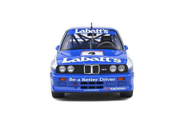 Solido S1801512 1/18 BMW E30 M3 BTCC 1991 #4 HARVEY - Resim 2
