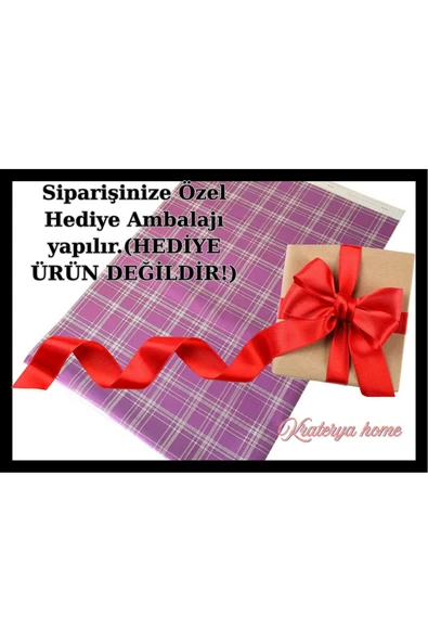 kraterya home Siparişinize Özel Hediye Ambalajı yapılır.(HEDİYE ÜRÜN DEĞİLDİR!) ürün görseli 1