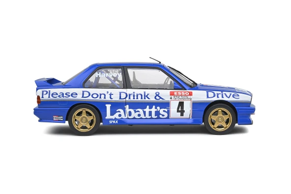Solido S1801512 1/18 BMW E30 M3 BTCC 1991 #4 HARVEY - Resim 6
