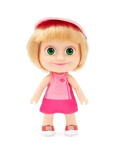 Giochi Preziosi Masha & Koca Ayı 12 cm Bebek S3 MHA37000 (Açık Pembe - Kolsuz) ürün görseli 1