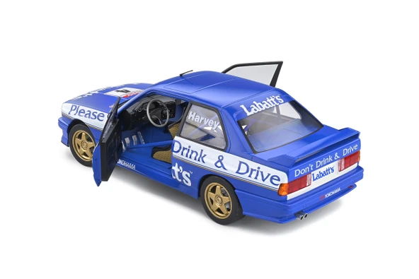 Solido S1801512 1/18 BMW E30 M3 BTCC 1991 #4 HARVEY - Resim 9