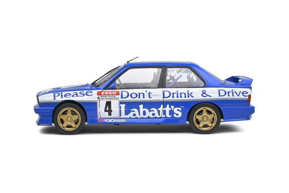 Solido S1801512 1/18 BMW E30 M3 BTCC 1991 #4 HARVEY - Resim 5