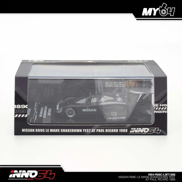 Inno 1/64 Nissan R89C Le Mans Shakedown Test At Paul Ricard 1988 ürün görseli 1