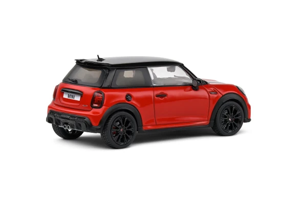 Solido S4315001 1/43 Mini Cooper John Works – Chilli Red – 2023 - Resim 6