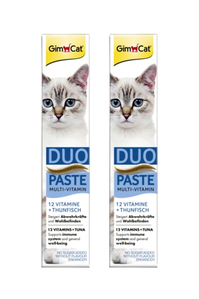 Duo Paste Ton Balıklı 12 Vitaminli Kedi Macunu 50 Gr X 2 Adet = 100 Gr ürün görseli 1
