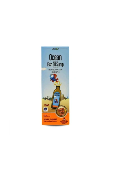 Omega 3 Balık Yağı Şurubu Portakallı 150 Ml ürün görseli 1