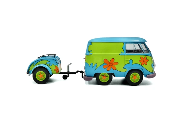 Solido S1810904 1/18 Cool Combi – Flower Power – 2024 - Resim 6