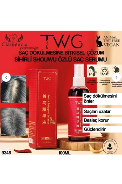 Saç Uzatma Serumu Shouwu Özü ürün görseli 1