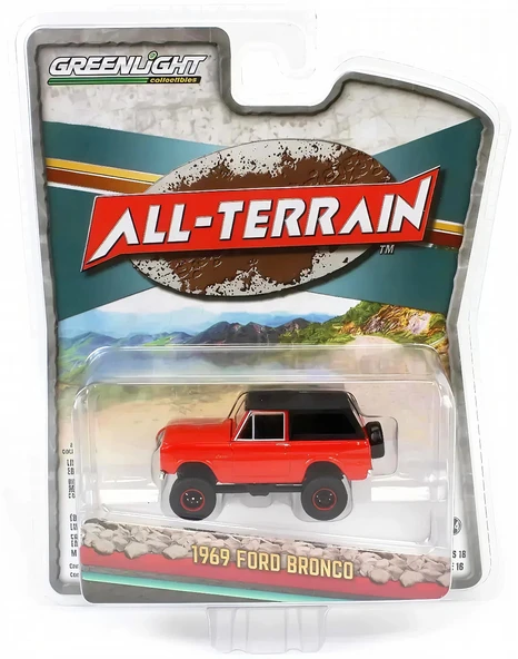 Greenlight 1/64 All-Terrain Series 16- 1969 Ford Bronco 35290-B ürün görseli 1