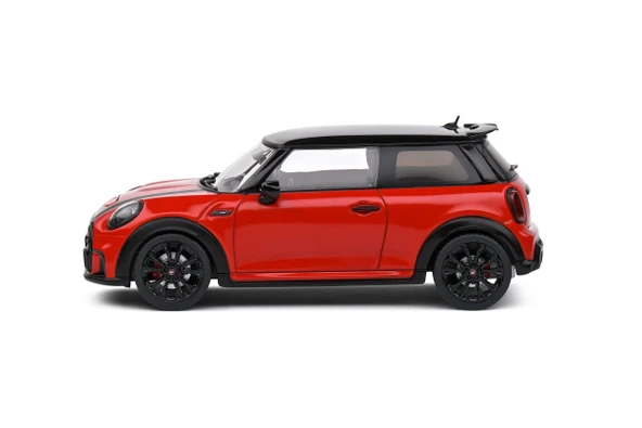 Solido S4315001 1/43 Mini Cooper John Works – Chilli Red – 2023 - Resim 7