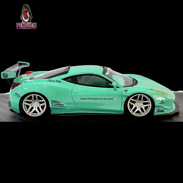 M. C. E. 1/64 Ferrari 458 Italia - Resim 6