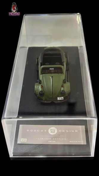 Inspire Model 1/64 Volkswagen Beetle RWB Robert Design Stripe (300 Limited) RWB2021RS001650A ürün görseli 1