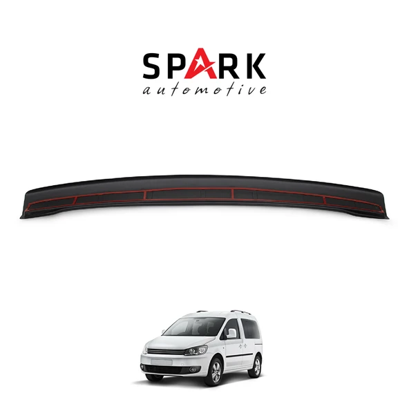 Volkswagen Caddy 2010-2015 Yıl Aralığı Uyumlu Arka Tampon Eşiği Parlak ürün görseli 1