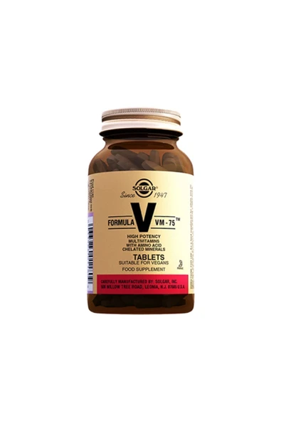 Solgar Vm 75 Multivitamin 60 Tablet ürün görseli 1