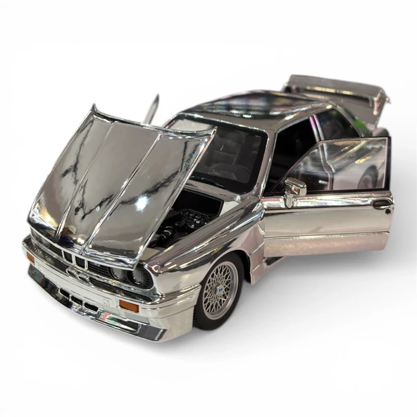 Hobbiez World 1/24 BMW E30 M3 - Silver - Resim 5