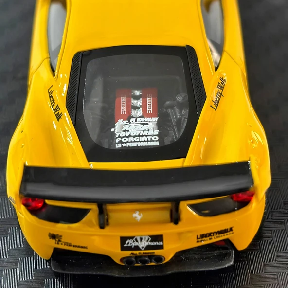 Scale Box 1/64 Ferrari 458 Italia - Resim 3