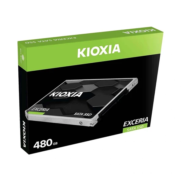 KIOXIA Exceria 480GB 555/540MB/s Sata3 2.5'' SSD (LTC10Z480GG) ürün görseli 1