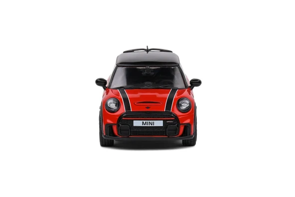 Solido S4315001 1/43 Mini Cooper John Works – Chilli Red – 2023 - Resim 2