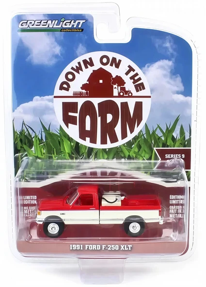 Greenlight 1/64 Down on the Farm Series 9- 1991 F-250 XLT 48090-E ürün görseli 1