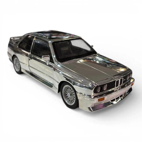 Hobbiez World 1/24 BMW E30 M3 - Silver - Resim 3