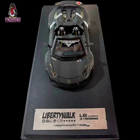 Liberty Walk 1/64 Lamborghini LB 700 (116/500) Limited Edition - Resim 2