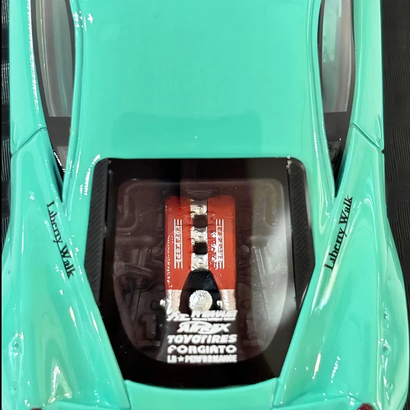 M. C. E. 1/64 Ferrari 458 Italia - Resim 10