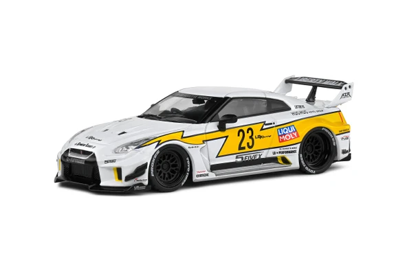 Solido S4311208 1/43 Nissan GTR35 LBWK Silhouette – White – 2019 ürün görseli 1