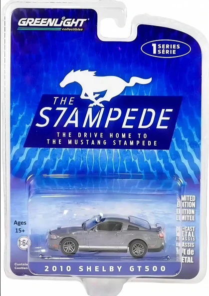 Greenlight 1:64 2010 SHELBY GT500 13340-D ürün görseli 1