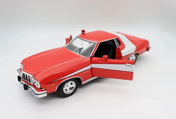 GreenLight 1/18 Artisan Collection - Starsky and Hutch (1975-79 TV Series) - 1976 Ford Gran Torino ürün görseli 1
