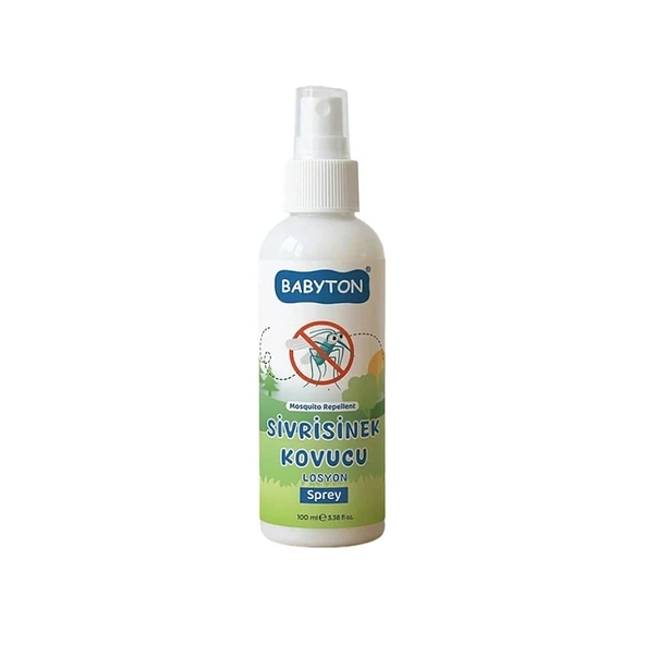 Babyton Sivrisinek Kovucu Losyon Spray 100 ml ürün görseli 1