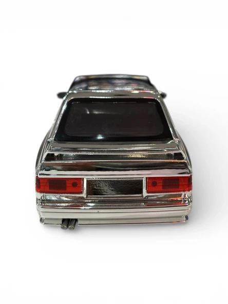 Hobbiez World 1/24 BMW E30 M3 - Silver - Resim 7