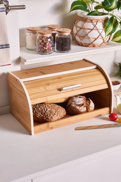 Karaca Aksel Bamboo Ekmek Kutusu 38 cm - Resim 2
