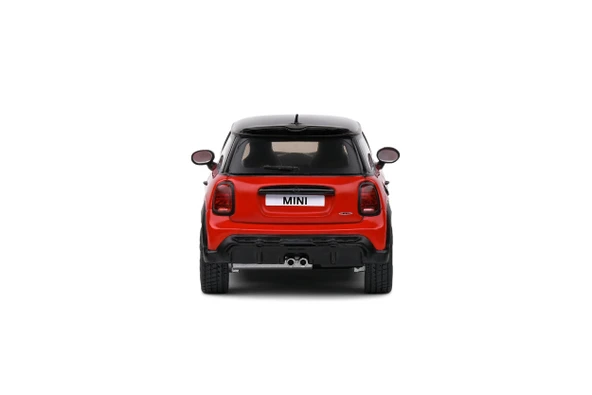 Solido S4315001 1/43 Mini Cooper John Works – Chilli Red – 2023 - Resim 4