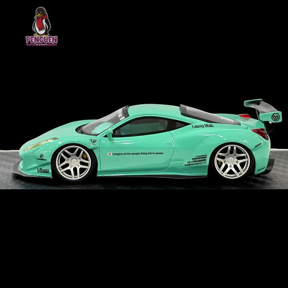 M. C. E. 1/64 Ferrari 458 Italia - Resim 5