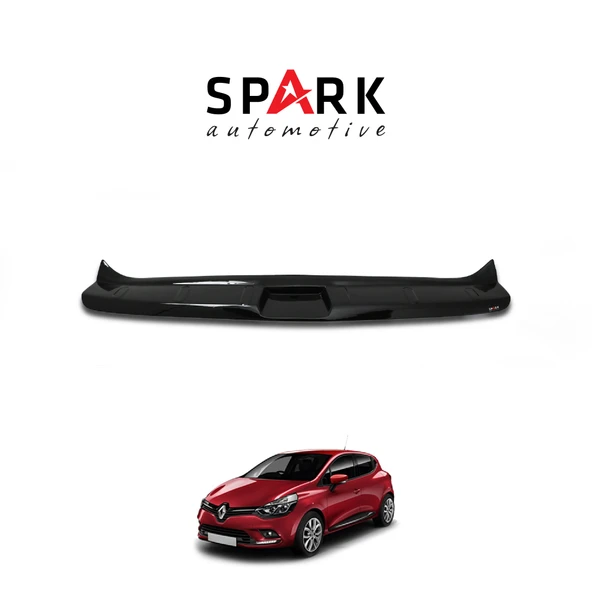 Renault Clio 4 2012-2020 Yıl Aralığı Uyumlu Arka Tampon Eşiği Parlak ürün görseli 1