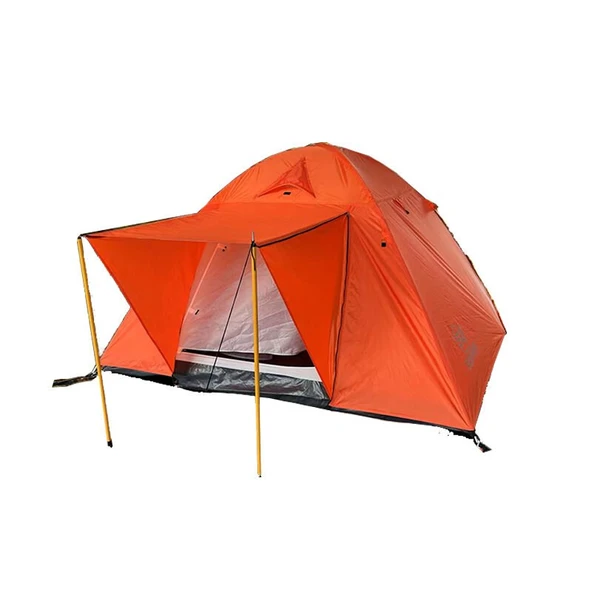 SQUARE VOLGA 3 DARK ORANGE CADIR - Resim 2