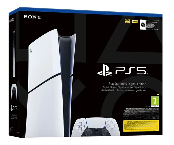 Sony Playstation 5 Slim Digital Edition 825 GB SSD Oyun Konsolu (İthalatçı Garantili) ürün görseli 1