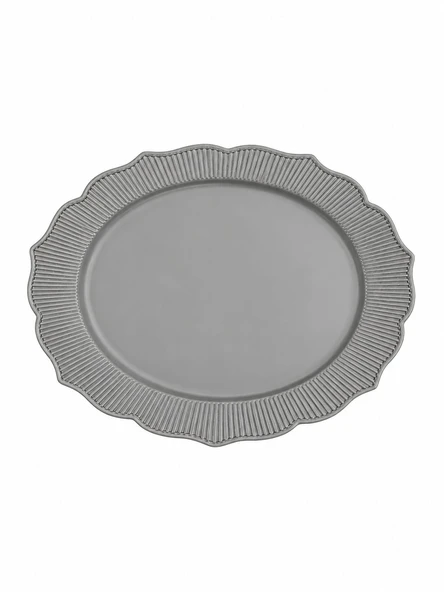 Kristal Platinum Tabak 26 Cm -Gümüş 6 Adetli ürün görseli 1