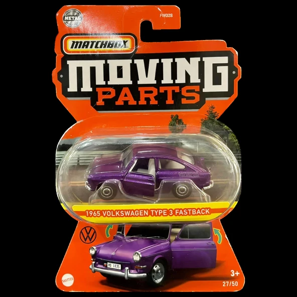 Matchbox Collectors  Moving Parts - 1965 Volkswagen Type 3 Fastback ürün görseli 1