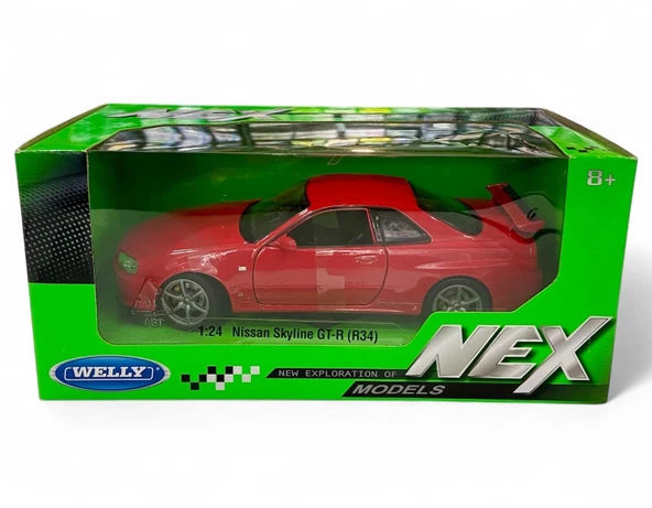 Welly 1/24 Nissan Skyline GT-R (R34) ürün görseli 1