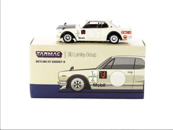 Tarmac Works 1/64 Skyline HT 2000GT-R White - GLOBAL64 T64G-043-WH2 ürün görseli 1
