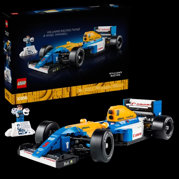 LEGO® 10353 Icons Williams Racing FW14B ve Nigel Mansell ürün görseli 1