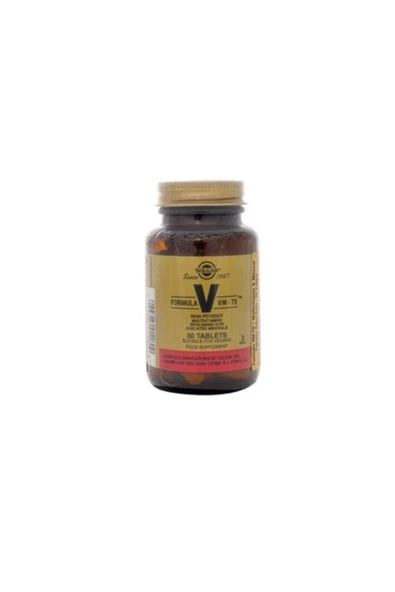 Solgar Formula Vm-75 30 Tablet ürün görseli 1