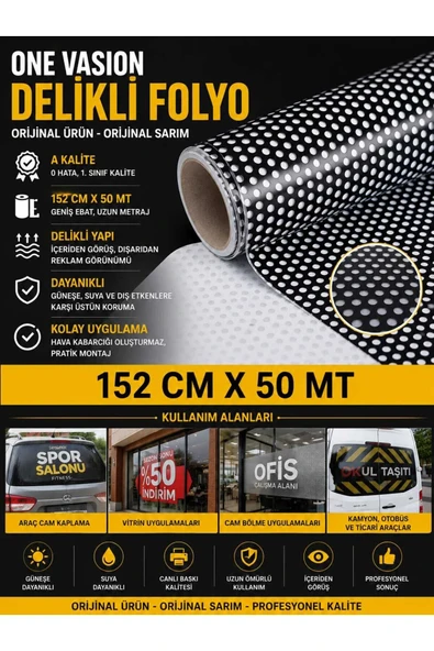 ONE VISION DELİKLİ FOLYO ürün görseli 1
