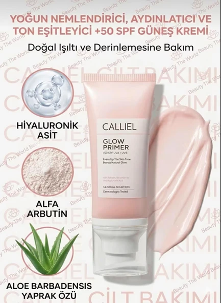 Doğal Işıltı Veren Ton Eşitleyici Güneş Koruyucu - Hyaluronik Asitli Bakım ürün görseli 1