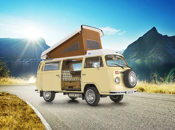 Revell 07676 1/24 VW T2 Camper - Resim 6