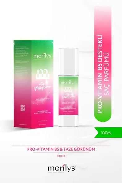Morilys Saç Parfümü Hair Mist& Pro Vitamin B5 İçerikli 100ML ürün görseli 1