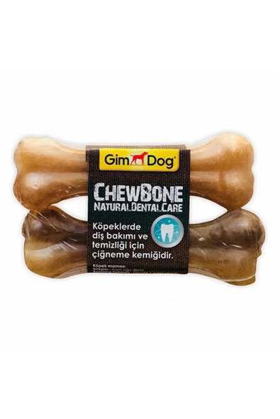 Gimdog Mordimi Press Köpek Kemirme Kemik 11 cm 35 gr 2'li ürün görseli 1