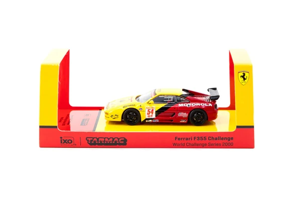 Tarmac Works X iXO Models 1/64 Ferrari F355 Challenge World Challenge Series 2000 #54 - HOBBY64 ürün görseli 1