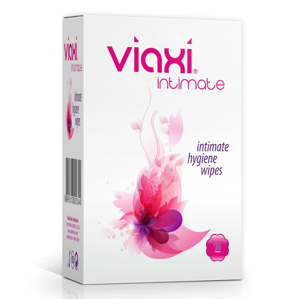 Viaxi İntimate Hijyen Mendili 10 Adet Tek Kullanımlık 1 Paket ürün görseli 1